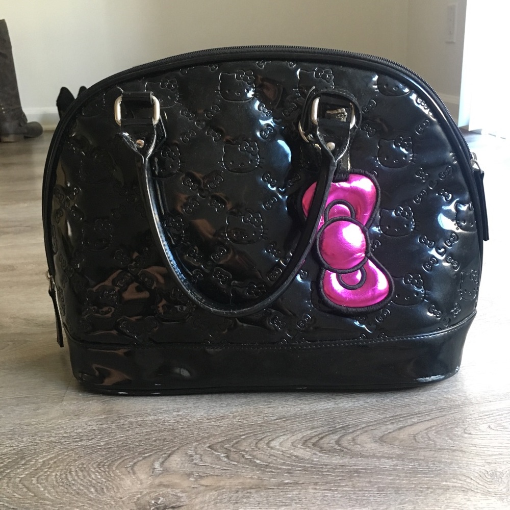 Cute black Hello Kitty purse